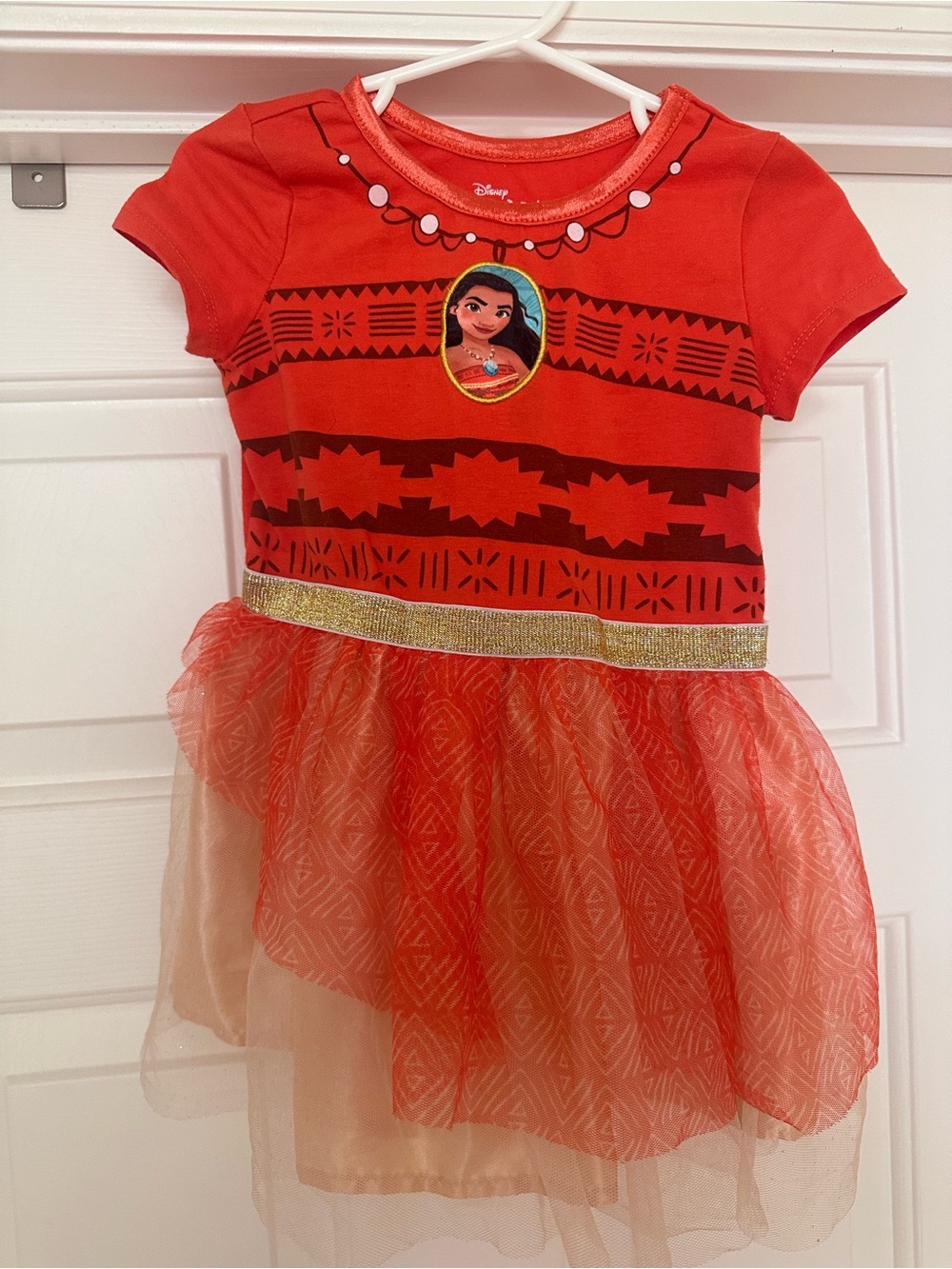 Disney Moana Red Girls' Costume Dress - size 2T